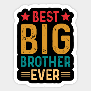 Best Big Brother Ever Sticker